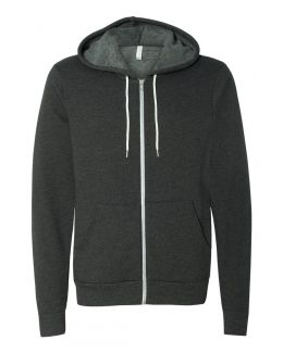 BELLA + CANVAS-Unisex Sponge Fleece Full-Zip Hoodie-3739